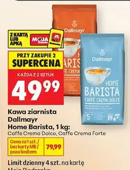 Biedronka Kawa ziarnista Caffè Crema Dolce oferta