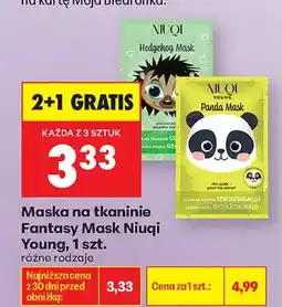 Biedronka Maska na tkaninie Fantasy Mask Niuqi Young jeż oferta