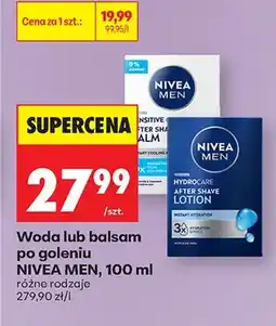 Biedronka Woda lub balsam po goleniu różne rodzaje oferta
