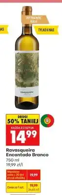 Biedronka Wino Ravasqueira Encantado Branco oferta