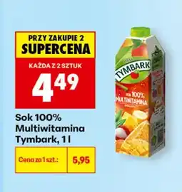 Biedronka Sok 100% multiwitamina oferta