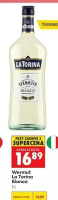 Biedronka Wermut Bianco oferta