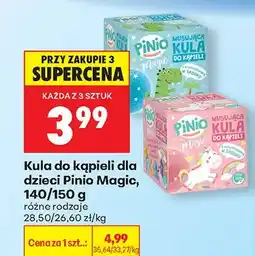 Biedronka Kula do kąpieli Magic niebieska oferta
