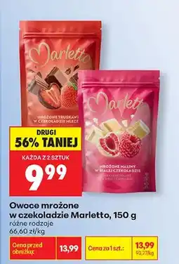 Biedronka Owoce mrożone w czekoladzie oferta