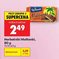 Biedronka Herbatniki Maltanki oferta