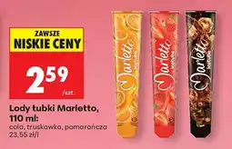 Biedronka Lody tubki cola oferta