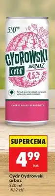 Biedronka Cydr arbuz oferta