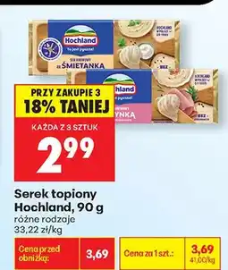 Biedronka Serek topiony oferta