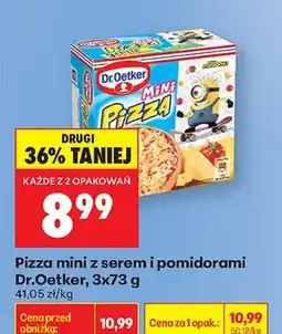 Biedronka Pizza mini z serem i pomidorami oferta