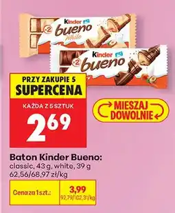Biedronka Baton classic oferta