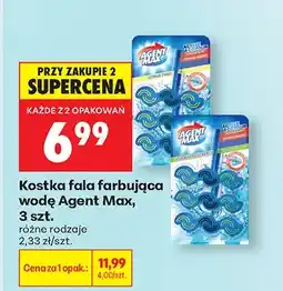 Biedronka Kostka fala farbująca wodę oferta