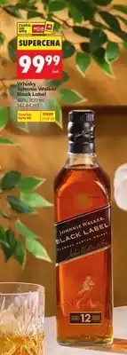 Biedronka Whisky Johnnie Walker Black Label oferta