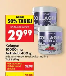 Biedronka Kolagen 10000 mg jeżyna-mango oferta
