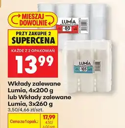 Biedronka Wkłady zalewane oferta