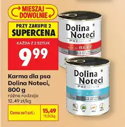 Biedronka Karma dla psa wołowina oferta