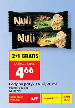 Biedronka Lody na patyk Anatolian Pistachio oferta