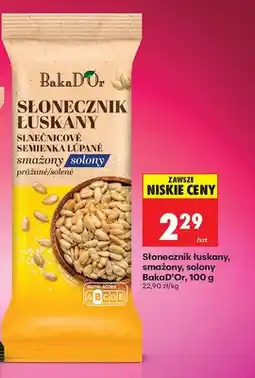 Biedronka Słonecznik łuskany, smażony, solony oferta