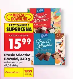 Biedronka Czekolada Ptasie Mleczko waniliowe oferta