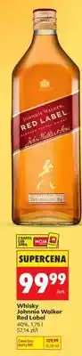 Biedronka Whisky Red Label oferta