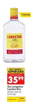 Biedronka Gin Longston London Dry oferta