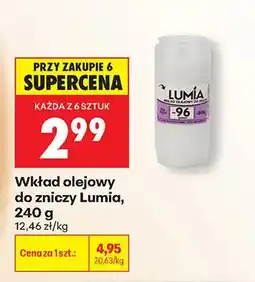 Biedronka Wkład olejowy do znicza oferta