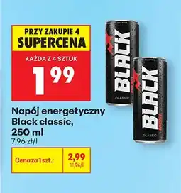 Biedronka Napój energetyczny Black classic oferta