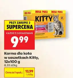 Biedronka Karma dla kota w saszetkach oferta
