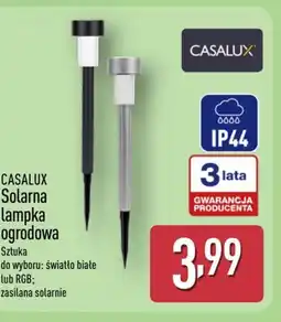 ALDI Casalux Solarna lampka ogrodowa oferta