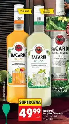 Biedronka Rum Bacardi Punch oferta