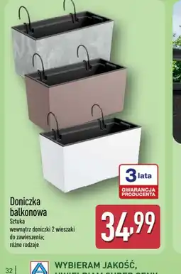 ALDI Doniczka balkonowa oferta