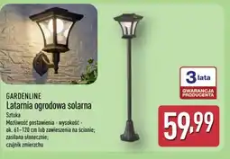ALDI Gardenline Latarnia ogrodowa solarna oferta