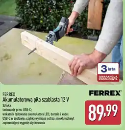 ALDI Ferrex Akumulatorowa piła szablasta 12 V oferta