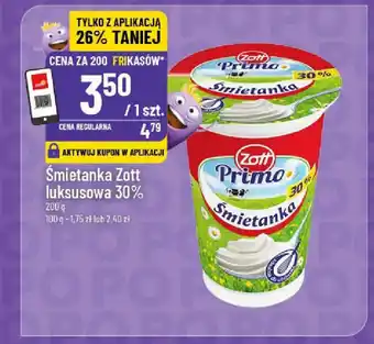 Polomarket Śmietanka Zott luksusowa 30% oferta