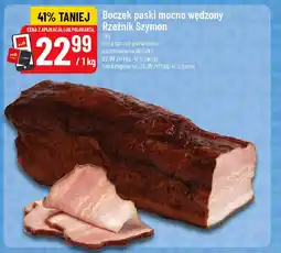 Polomarket Boczek paski mocno wędzony Rzeźnik Szymon oferta