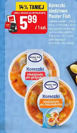 Polomarket Koreczki śledziowe Master Fish oferta