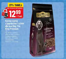 Polomarket Karma sucha z jagnięciną i ryżem dla psa Dog The King Premium oferta