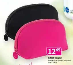 Drogerie Polskie Killys neopren kosmetyczki: różowa lub czarna oferta