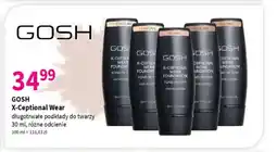 Drogerie Polskie Gosh x-ceptional wear długotrwałe podkłady do twarzy oferta