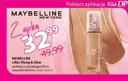 Drogerie Polskie Maybelline lifter plump & glow podkłady rozświetlające oferta