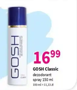 Drogerie Polskie Gosh classic dezodorant spray oferta