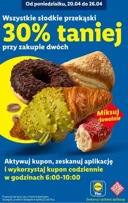 Lidl Wszystkie słodkie przekąski oferta