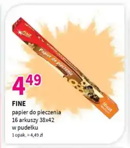 Drogerie Polskie Fine papier do pieczenia w pudełku oferta