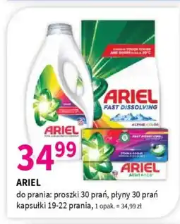 Drogerie Polskie ARIEL do prania: proszki 30 prań, płyny 30 prań kapsułki 19-22 prania oferta