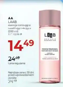 Jawa Drogerie Aa laab esencja tonizująca oferta