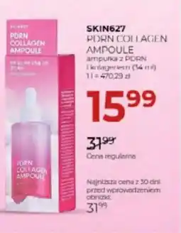 Jawa Drogerie Skin627 porn collagen ampoule ampułka z porn i kolagenem oferta