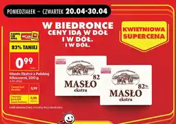 Biedronka Masło ekstra oferta
