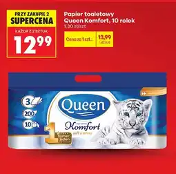 Biedronka Papier toaletowy Komfort 10 rolek oferta