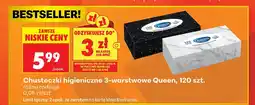Biedronka Chusteczki higieniczne 3-warstwowe oferta