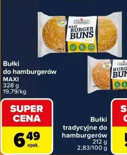 Carrefour Bułki do hamburgerów MAXI oferta