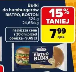 Carrefour Bułki do hamburgerów BISTRO, BOSTON oferta